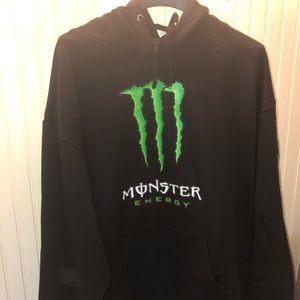 Monster energy drink hoodie never worn NWOT